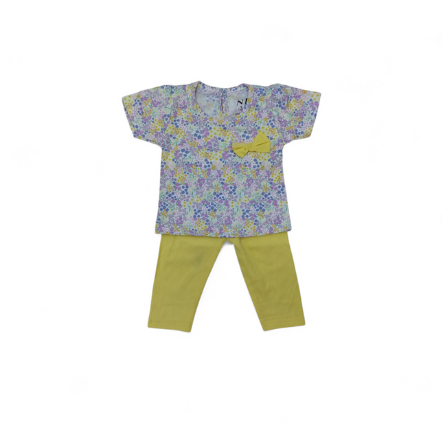 Baby Girl Floral Top & Pants Set
