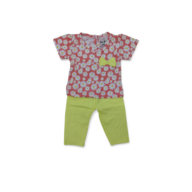 Baby Girl Daisy Floral Top & Pants Set