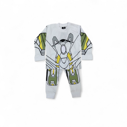Kids Robot Armor Pyjama Set