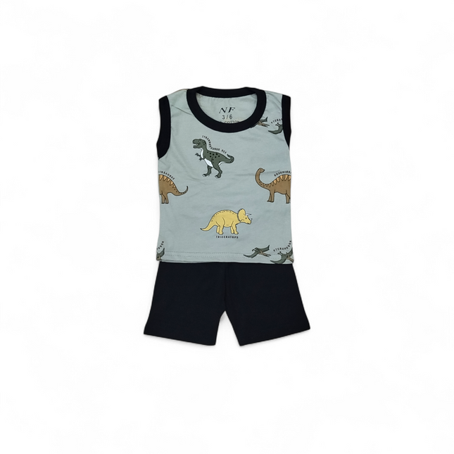 Kids Superhero Sleeveless Set