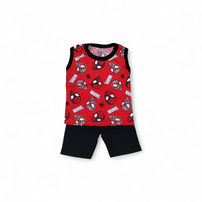Kids Sleeveless T-Shirt & Shorts Set