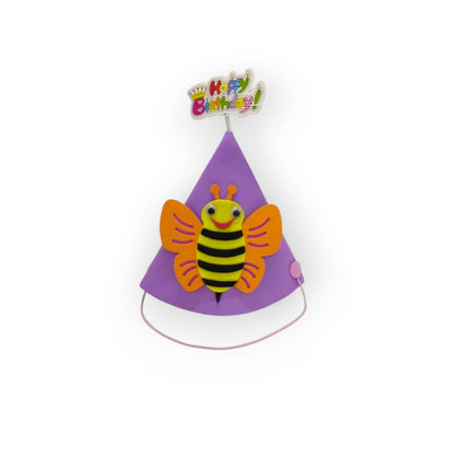 Kids Birthday Party Cap – Cute Bee Design
