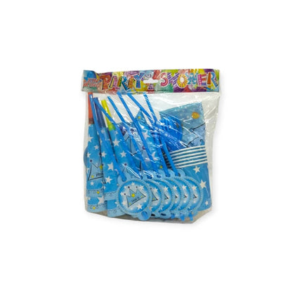 Birthday Party Decoration Set – Blue Theme (Complete Pack)