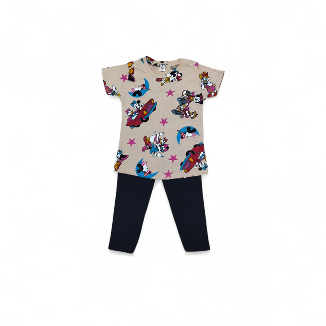 Girls T-Shirt & Long Pants Set