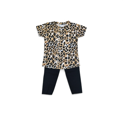 Girls T-Shirt & Long Pants Set
