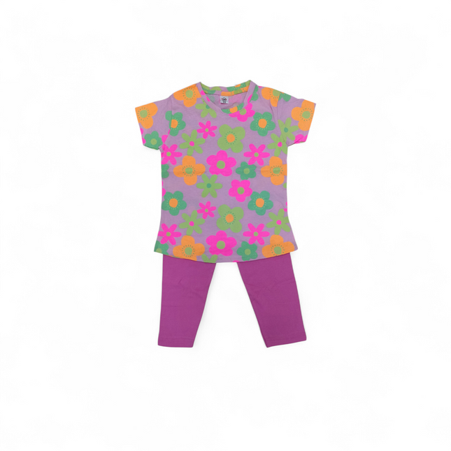 Girls T-Shirt & Long Pants Set