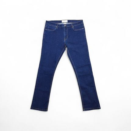 Men’s Classic Blue Slim Fit Jeans Size 36/32