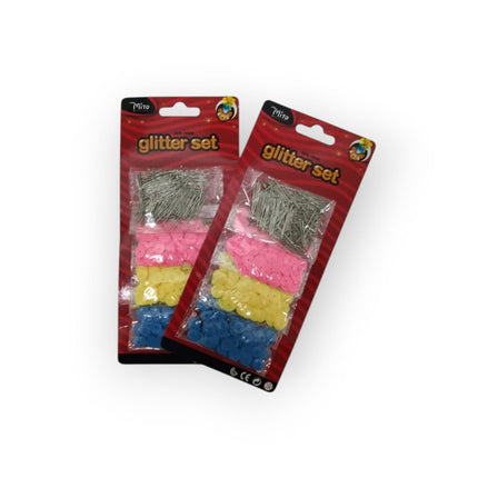Glitter Set with Pins