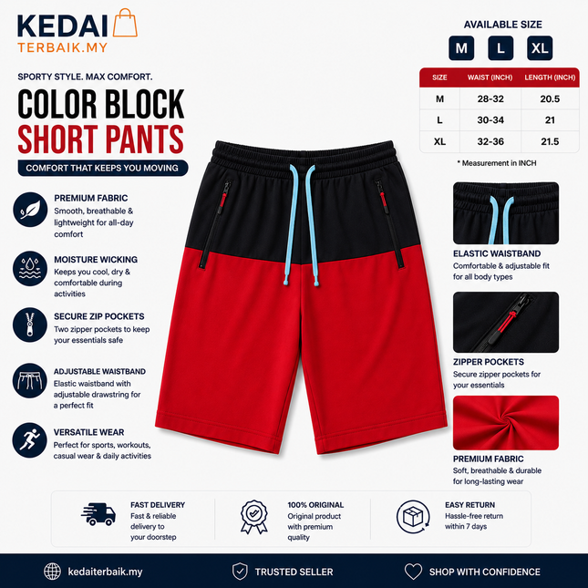 Men's Three Quarter short Pants