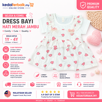 Baby Girl Heart Dress