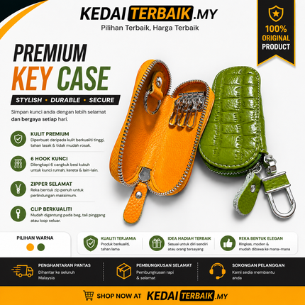 Premium PVC Key Case