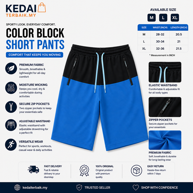Men's Three Quarter short Pants