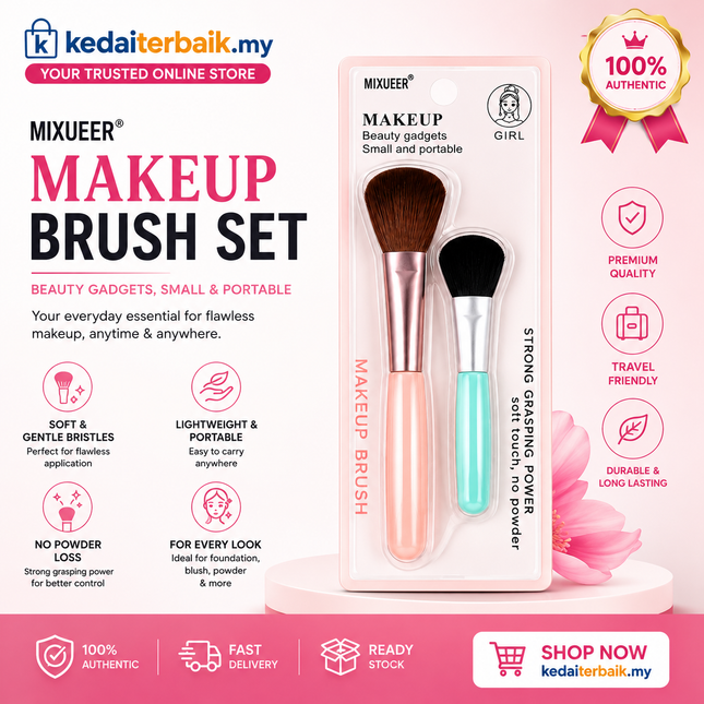Mini Makeup Brush Set
