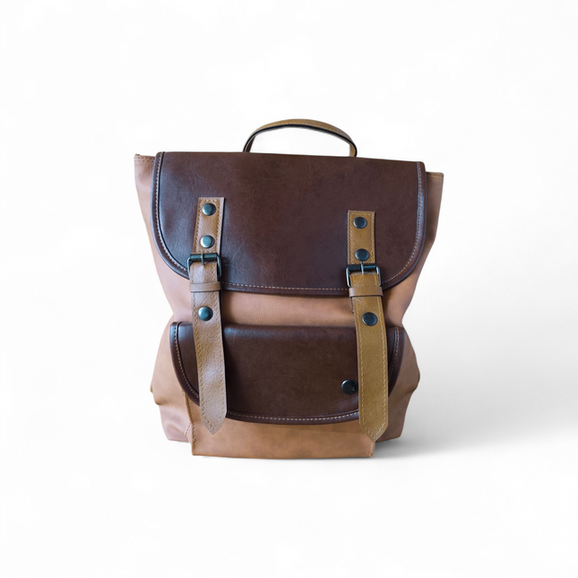 Vintage Leather Backpack (Classic Travel & Daily Use)