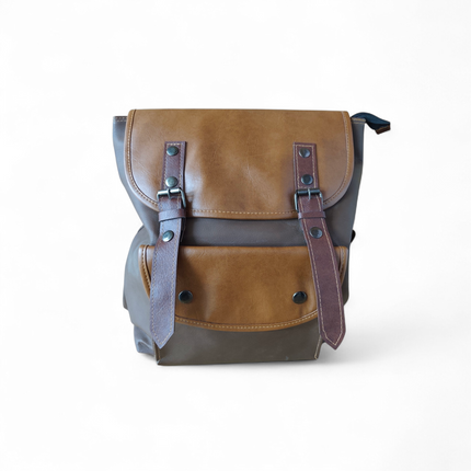 Vintage Leather Backpack (Classic Travel & Daily Use)