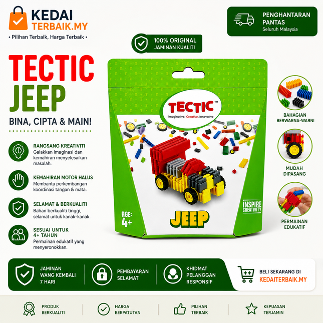 Jeep – Creative Building Toy