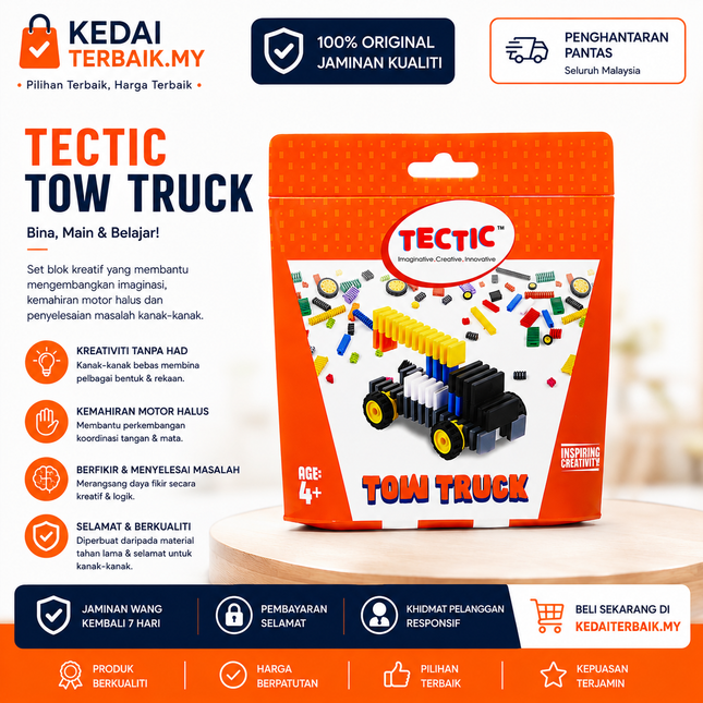 Tow Truck – Creative Building Toy