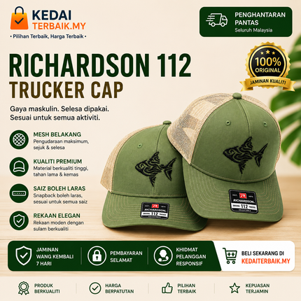 Premium Fishing Trucker Cap