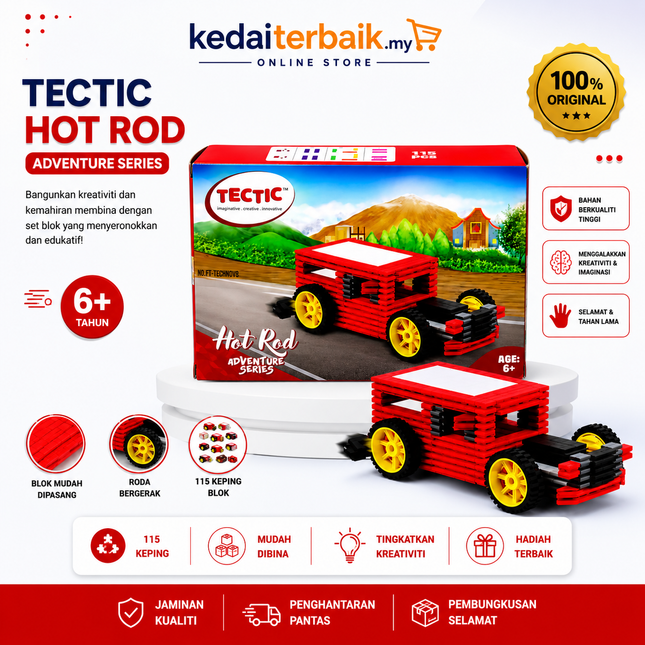 Hot Rod – Creative Building Toy