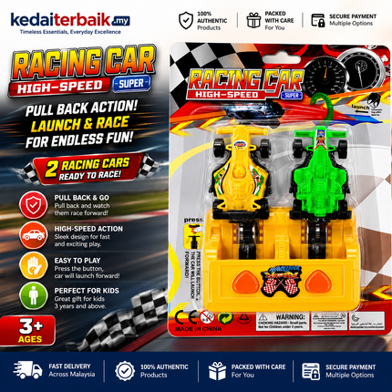 High Speed Racing Car Launcher Set
