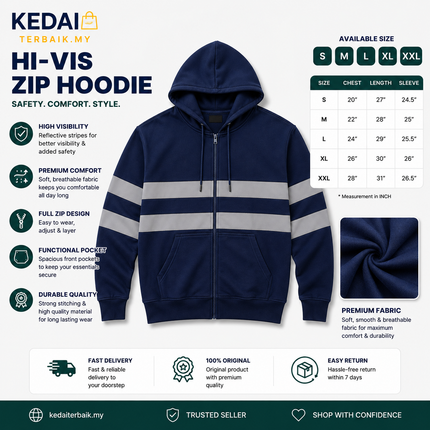 Men's Navy Blue Jacket