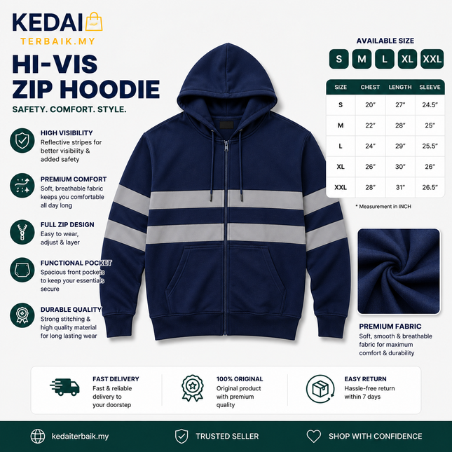Men's Navy Blue Jacket